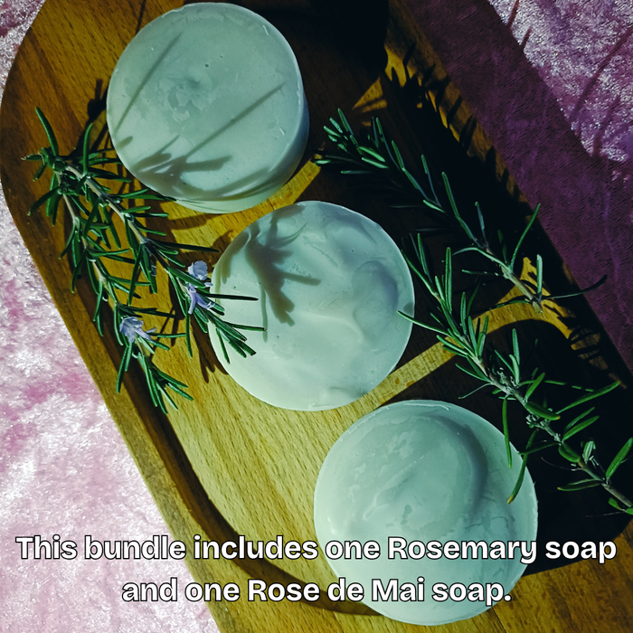 “Petal & Herb Ritual” Rose and Rosemary