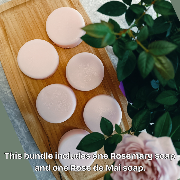 “Petal & Herb Ritual” Rose and Rosemary