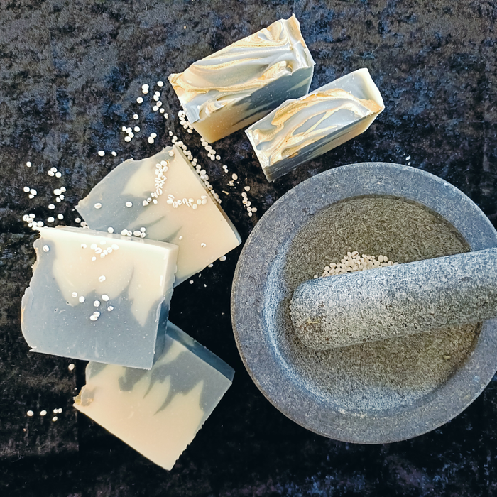 Ancient Earth Peral Barley Gold Soap