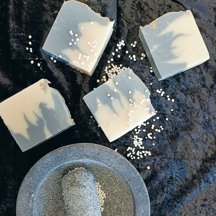 Ancient Earth Peral Barley Gold Soap