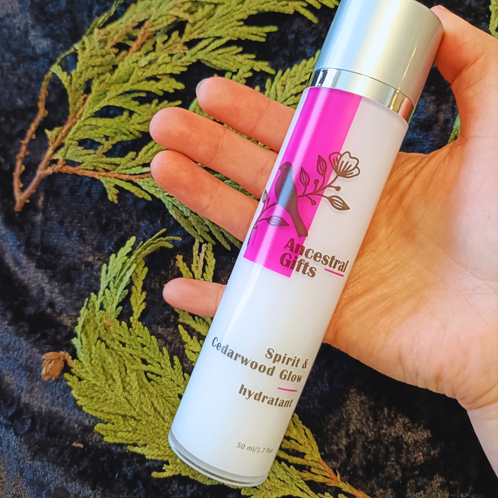 Spirit & Cedarwood Glow face moisturizer