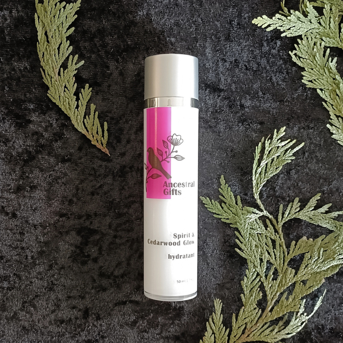 Spirit & Cedarwood Glow face moisturizer